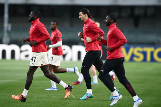 Zlatan Ibrahimovic of Milan
