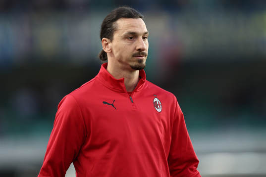 Zlatan Ibrahimovic of Milan