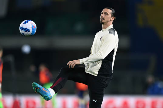 Zlatan Ibrahimovic of Milan