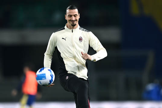 Zlatan Ibrahimovic of Milan