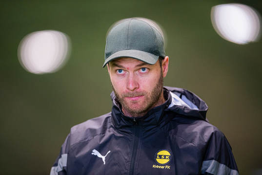 Knut Slatleim, head coach of LSK Kvinner
