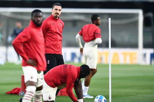 Zlatan Ibrahimovic of Milan