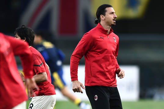 Zlatan Ibrahimovic of Milan