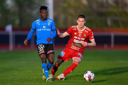 Halmstads Thomas Boakye och Skövdes Villiam Granath