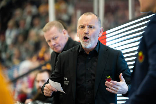 Luleås  tränare Thomas Berglund
