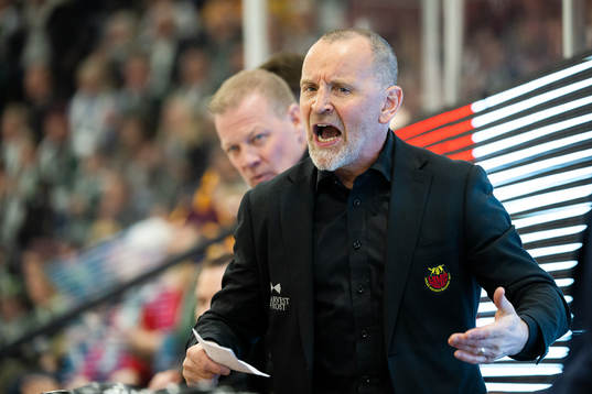 Luleås  tränare Thomas Berglund