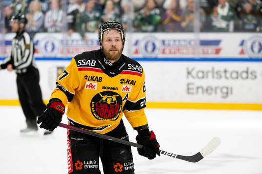 Luleås Linus Omark deppar
