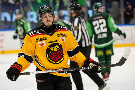 Luleås Isac Brännström deppar