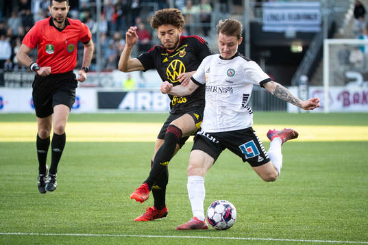 Östersunds Ziad Ghanoum och Örebros Noel Milleskog