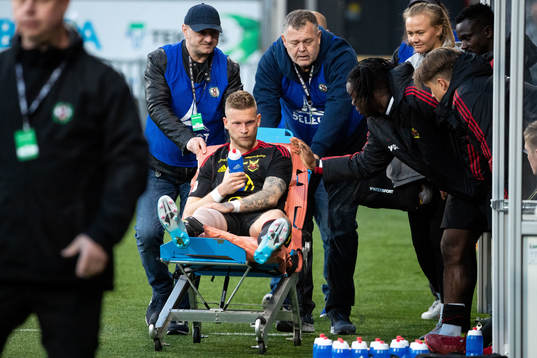 Östersunds Kevin Jablinski skadad