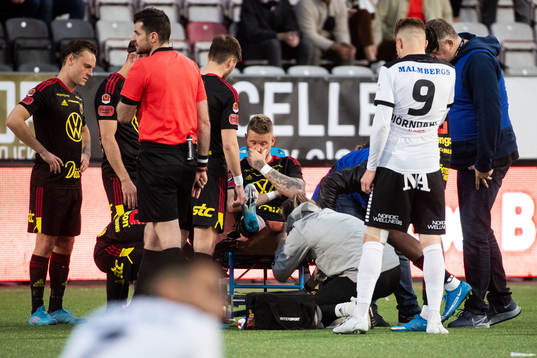 Östersunds Kevin Jablinski får vård