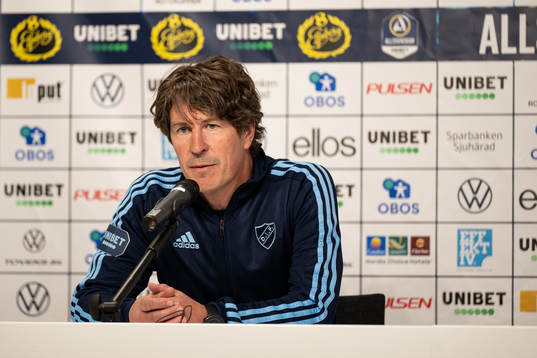 Djurgårdens tränare Thomas Lagerlöf