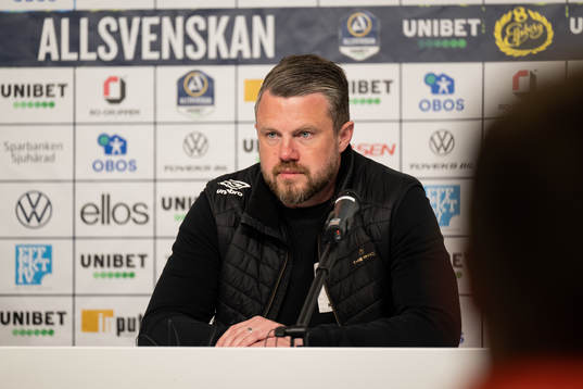 Elfsborgs manager Jimmy Thelin