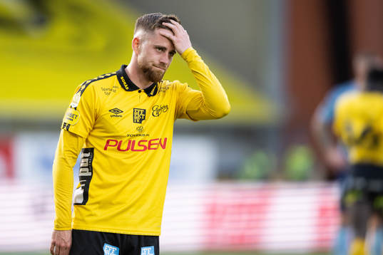 Elfsborgs Rasmus Alm deppar