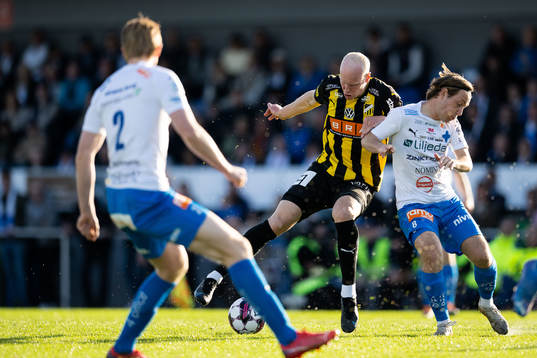Häckens Halmstads Malte Påhlsson och Värnamos William