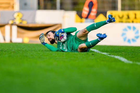 Värnamos målvakt Pilip Vaitsiakhovich