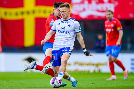 IFK Norrköpings Jacob Ortmark och Helsingborgs Armin