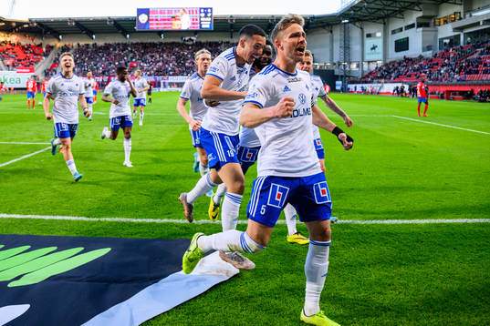 IFK Norrköpings Christoffer Nyman jublar