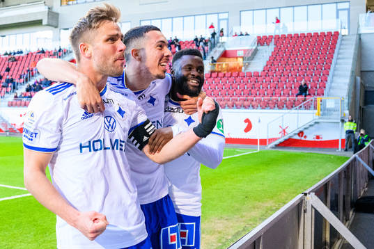 IFK Norrköpings Christoffer Nyman jublar