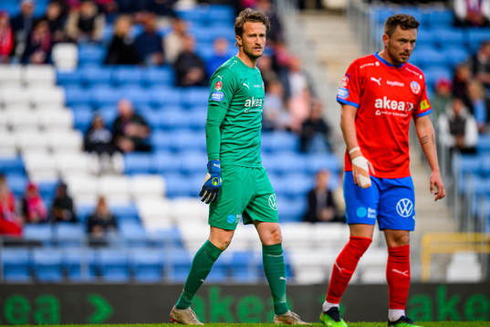 Helsingborgs målvakt Anders Lindegaard