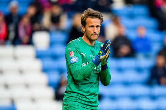 Helsingborgs målvakt Anders Lindegaard
