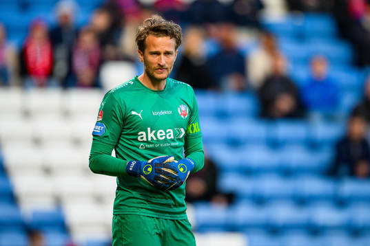 Helsingborgs målvakt Anders Lindegaard