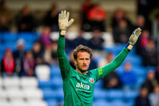 Helsingborgs målvakt Anders Lindegaard