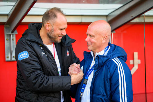 Helsingborgs sportchef Andreas Granqvist och IFK
