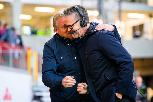 Helsingborgs tränare Jörgen Lennartsson och IFK