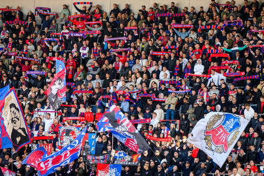 under fotbollsmatchen i Allsvenskan mellan Helsingborg och