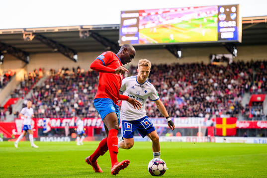 Helsingborgs Ravy Tsouka-Dozi och IFK Norrköpings Jacob