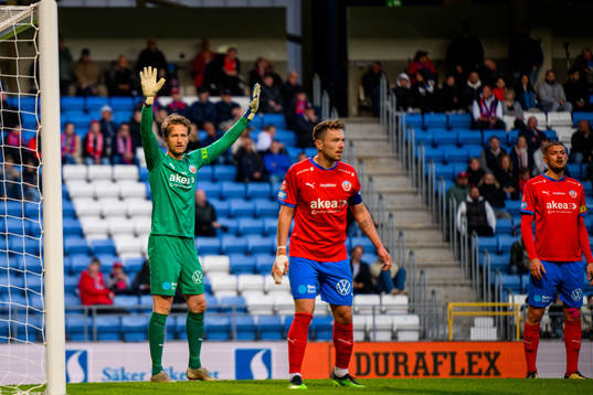 Helsingborgs målvakt Anders Lindegaard