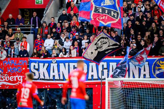 under fotbollsmatchen i Allsvenskan mellan Helsingborg och