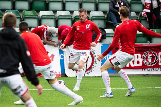 Degerfors Rasmus Örqvist värmer upp