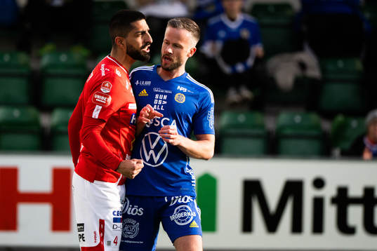 Degerfors Sean Sabetkar och Sundsvalls Robert Lundström