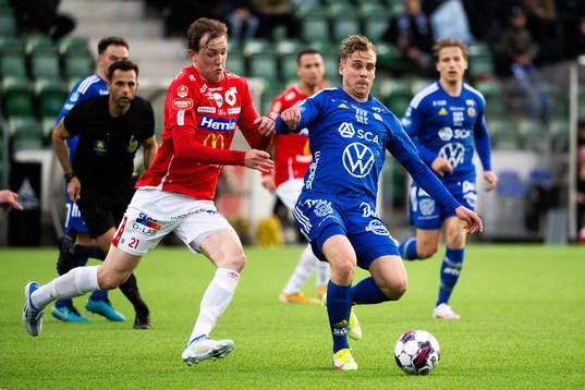 Degerfors Adam Carlén och Sundsvalls Pontus Engblom