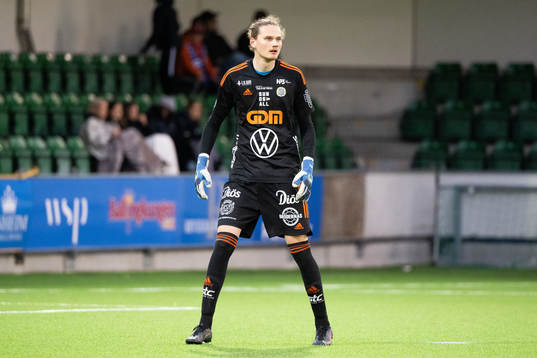 Sundsvalls målvakt Gustav Molin