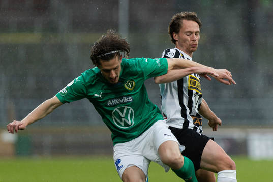 Jönköpings Adnan Maric och Landskronas Filip Ottosson