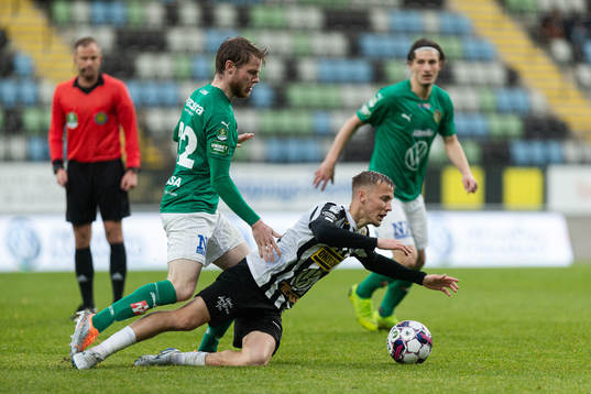 Jönköpings Daniel Ljung och Landskronas Melker Heier