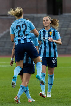 Djurgårdens Hayley Dowd jublar