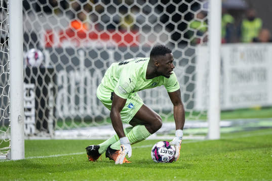 Malmö FFs målvakt Ismael Diawara
