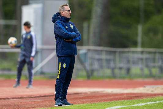Sveriges förbundskapten Christofer Augustsson