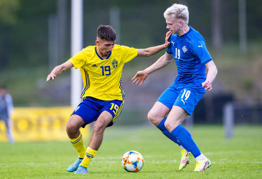Sveriges Alexandru Ghita och Islands Kjartan Már