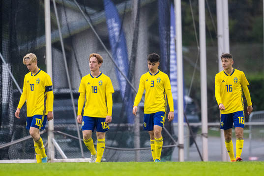 Sveriges Lucas Bergvall, William Andersson, Simeon