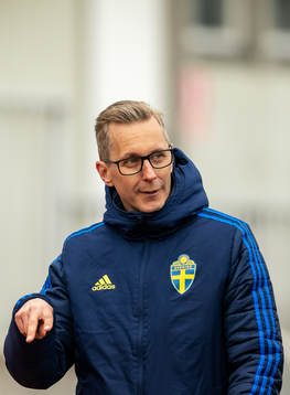 Sveriges förbundskapten Christofer Augustsson