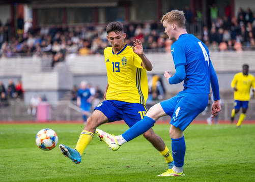 Sveriges Alexandru Ghita och Islands Porri Stefan