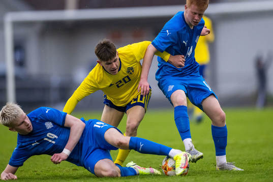 Islands Kjartan Már Kjartansson och Elvar Máni