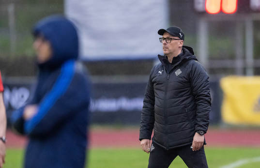 Islands förbundskapten Jörundur Áki Sveinsson