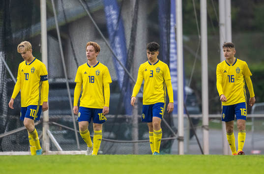 Sveriges Lucas Bergvall, William Andersson, Simeon