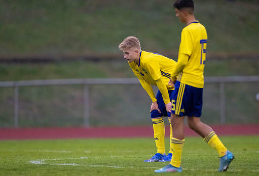 Sveriges Måns Petersson och Jimi Dos Reis Nikko deppar